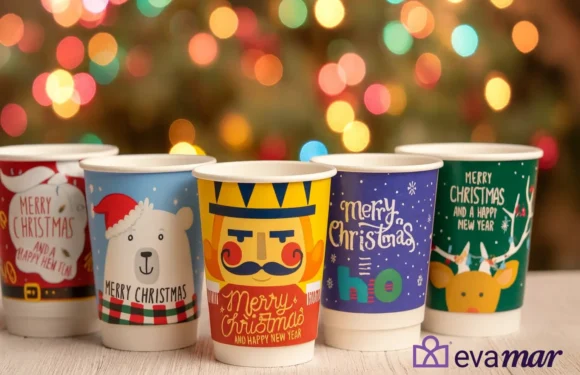 Cutii din carton pentru prăjituri de Crăciun, cu un design festiv și protecție profesională, pentru cofetării și HoReCa