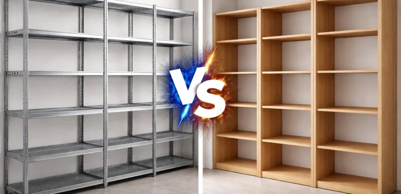 Rafturi metalice vs. Rafturi din PAL – Alegerea durabilă pentru biblioteci și spații de depozitare